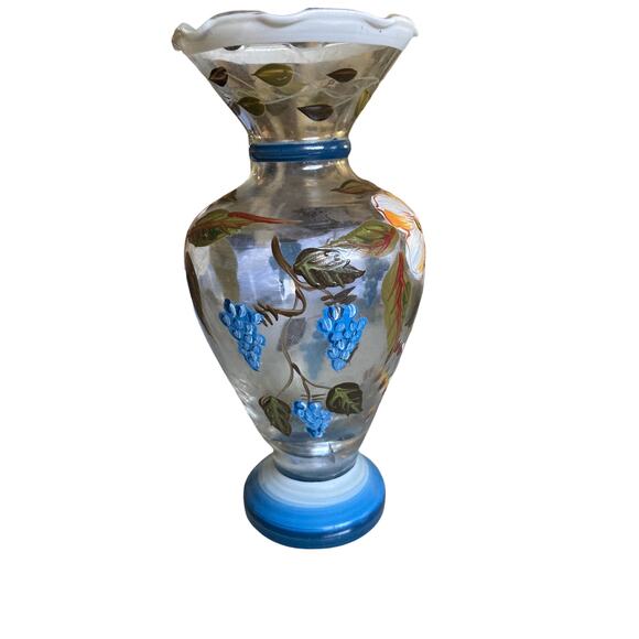 Tracy Porter, Hand Painted Bud Vase 6.5 " Cottage Core - Picture 4 of 5